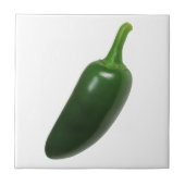 Spaß u. würziger Jalapeno-Pfeffer Fliese (Vorderseite)