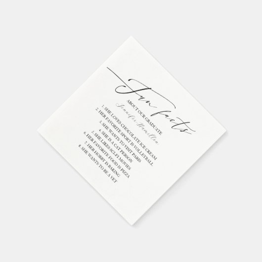 Spaß über das Graduate Grad Party Serviette (Ecke)