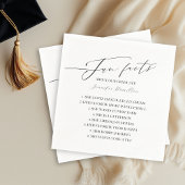 Spaß über das Graduate Grad Party Serviette