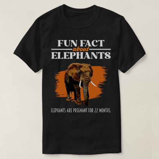 Spaß über Elefanten Elephant Lover T-Shirt (Design vorne)