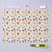 Spaß über Weiß Seidenpapier (Handwerk)