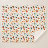 Spaß über Weiß Sherpadecke (Vorderseite (Horizontal))