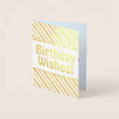 Spaß und Albern "Geburtstagwünsche"! Karte (Vorderseite)