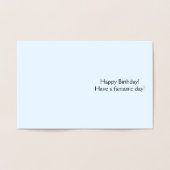 Spaß und Albern "Geburtstagwünsche"! Karte (Innenseite)