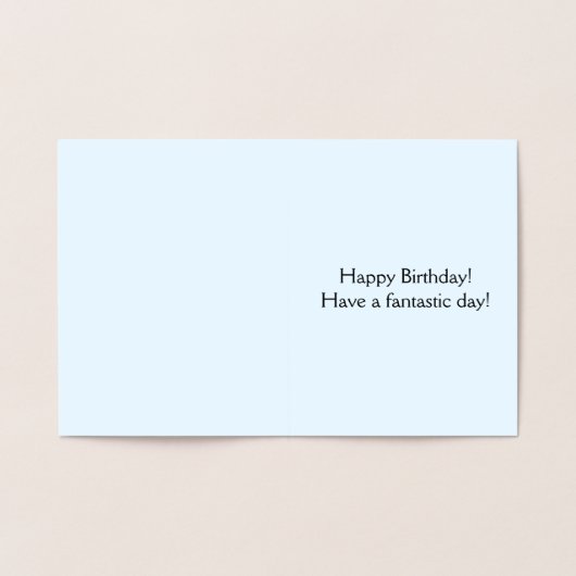 Spaß und Albern "Geburtstagwünsche"! Karte (Innenseite)