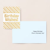 Spaß und Albern "Geburtstagwünsche"! Karte (Anzeige)