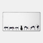 Spaß und Alberner Cat Desk Mat Schreibtischunterlage (Vorderseite)