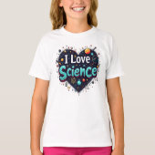 Spaß und Bildung T-Shirt I Liebe Wissenschaft T - (Vorderseite)