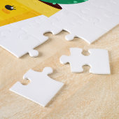 Spaß und bunter Cartoon Kaktus in der Liebe romant Puzzle (Seite)