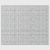 Spaß-und cooler Computer-binäres Codeschema Geschenkpapier (Flach)