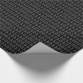 Spaß-und cooler Computer-binäres Codeschema Geschenkpapier (Ecke)