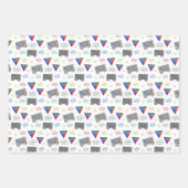 Spaß und Extravagant 3-System-Gamer Geschenkpapier Set (Vorderseite 2)