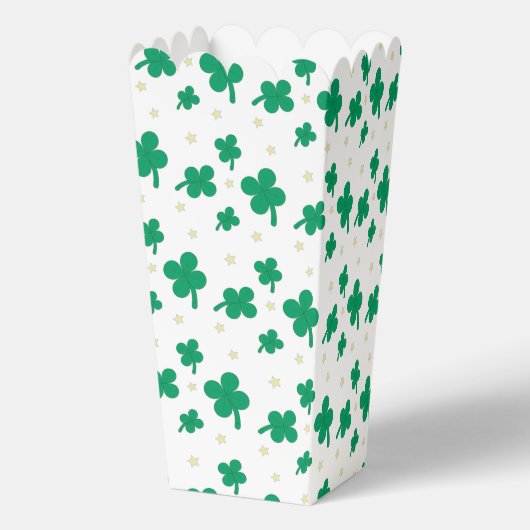 Spaß und Extravagant 4 Leaf Clover Popcorn Geschenkschachtel (Rückseite)