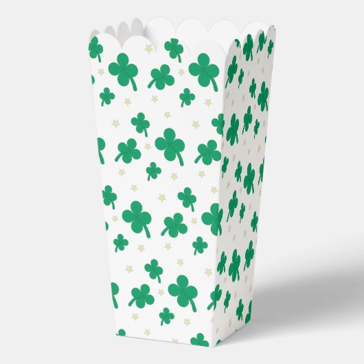 Spaß und Extravagant 4 Leaf Clover Popcorn Geschenkschachtel (Vorderseite)