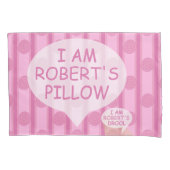 Spaß und Extravagant anpassbare Spirale gestreift Kissenbezug (Vorderseite)