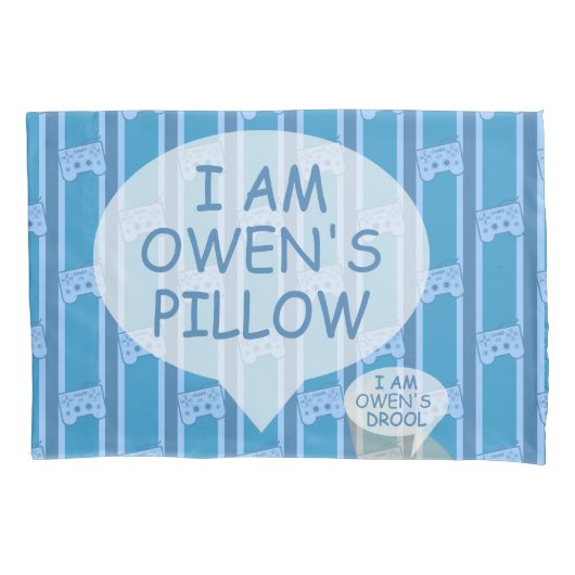 Spaß und Extravagant anpassbarer Videospielcontrol Kissenbezug (Vorderseite)