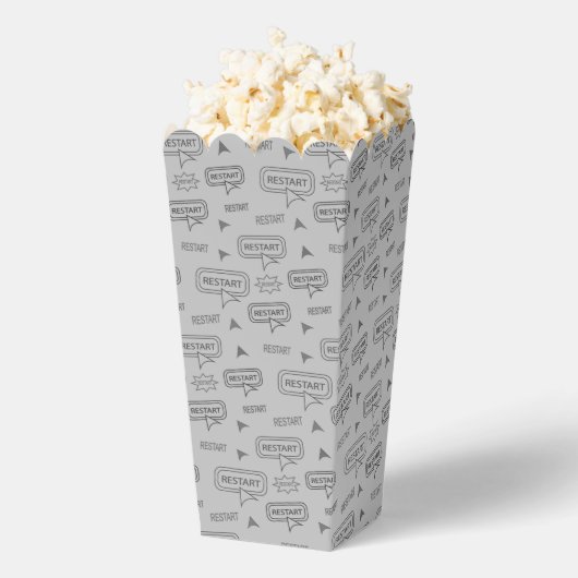 Spaß und Extravagant Neustarten Popcorn Geschenkschachtel (Geplatzt)