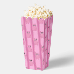Spaß und Extravagant Pink Kitty Popcorn Geschenkschachtel