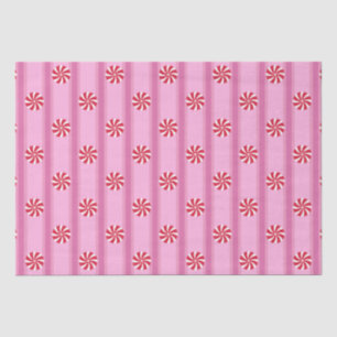 Spaß und Extravagant Pink Weihnachten Pfefferminzb Seidenpapier