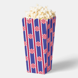 Spaß und Extravagant Red White & Blue Peppermint P Geschenkschachtel