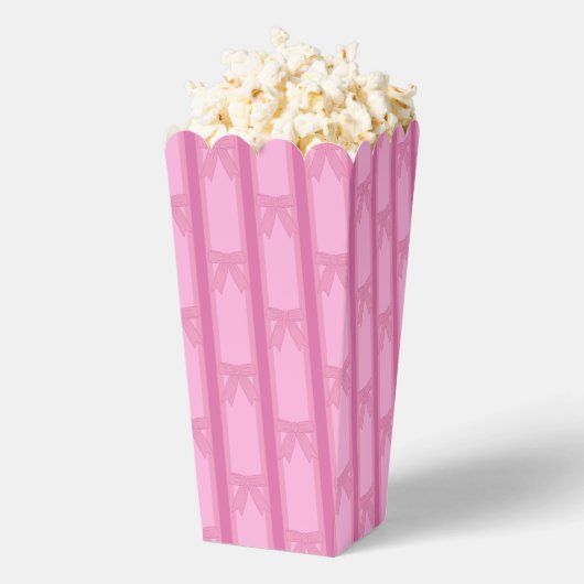 Spaß und Extravagant rosa Bow Popcorn Geschenkschachtel (Geplatzt)