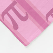 Spaß und Extravagant rosa PII 3.142 Fleecedecke (Ecke)