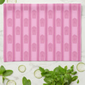Spaß und Extravagant rosa Popcorn Geschirrtuch (Gefaltet)