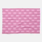 Spaß und Extravagant rosa Popcorn Geschirrtuch (Horizontal)