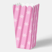 Spaß und Extravagant rosa Snowflake Popcorn Geschenkschachtel (Rückseite)