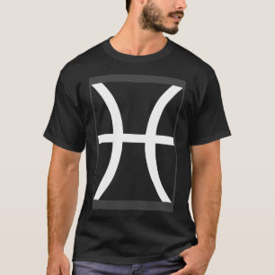 Spaß und Extravagante Fische Astrologie Zeichen T-Shirt