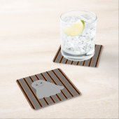 Spaß und Extravagante Halloween-Geister Rechteckiger Pappuntersetzer (Vor Ort)