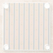 Spaß und Extravagante Halloween-Kürbis Glasuntersetzer (Rückseite)