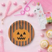 Spaß und Extravagante Halloween-Kürbis Pappteller (Party)
