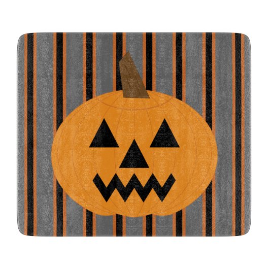 Spaß und Extravagante Halloween-Kürbis Schneidebrett (Vorderseite)