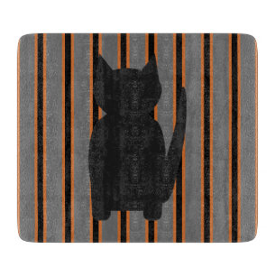Spaß und Extravagante Halloween Schwarze Silhouett Schneidebrett