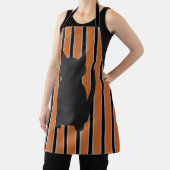 Spaß und Extravagante Halloween Schwarze Silhouett Schürze (InSitu)