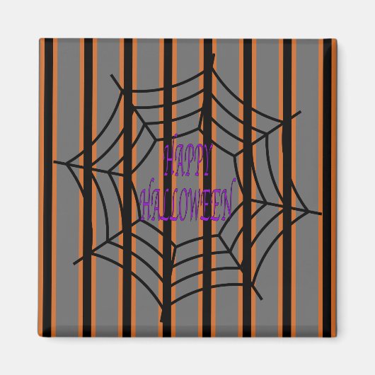 Spaß und Extravagante Halloween-Spinnwache Magnet (Vorne)
