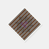 Spaß und Extravagante Halloween-Spinnwache Serviette (Ecke)