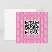Spaß und Extravagante Musiknoten QR-Code Einladung (Vorne/Hinten)