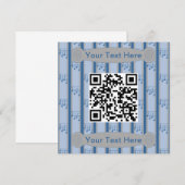 Spaß und Extravagante Musiknoten QR-Code Einladung (Vorne/Hinten)