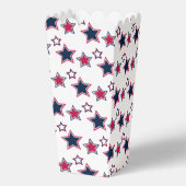 Spaß und Extravagante Patriotische Stars Popcorn Geschenkschachtel (Rückseite)