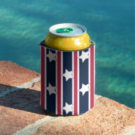 Spaß und Extravagante Patriotische US Flagge Dosenkühler