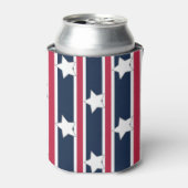 Spaß und Extravagante Patriotische US Flagge Dosenkühler (Kanne Vorderseite)