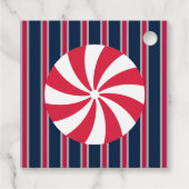 Spaß und Extravagante Pfefferminzbonbons Geschenkanhänger (Rückseite)