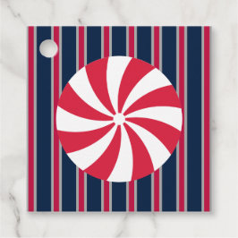 Spaß und Extravagante Pfefferminzbonbons Geschenkanhänger