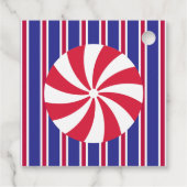 Spaß und Extravagante Pfefferminzbonbons Geschenkanhänger (Rückseite)