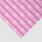 Spaß und Extravagante rosa Schneeflocke Seidenpapier (Ausschnitt)