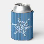 Spaß und Extravagante Schneeflocke Dosenkühler (Kanne Vorderseite)