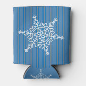 Spaß und Extravagante Schneeflocke Dosenkühler (Vorderseite)