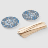 Spaß und Extravagante Schneeflocke Fächer (Non-assembled)